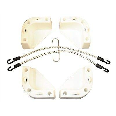 Harvard Marine secures cooler and tackle boxes on deck for calm travel.