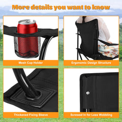 HaSteeL chairs use thick steel pipes for durable, stable support outdoors.