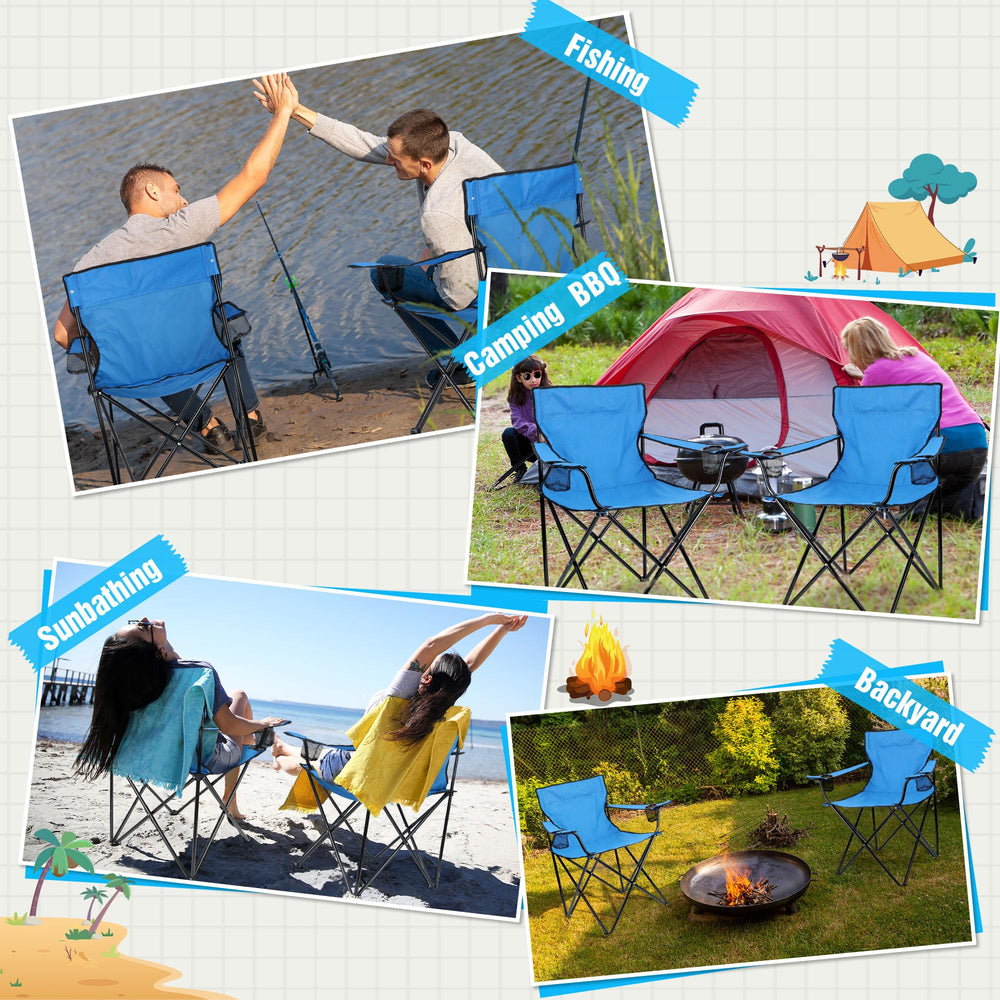 HaSteeL outdoor-use chair suitable for beach, picnic, camping, and hiking adventures.