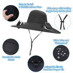 Inside adjustable elastic headband for a comfortable fit