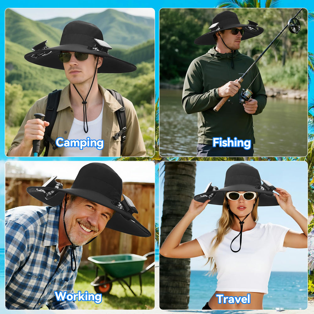 Ideal outdoor use: fishing, hiking, camping, boating