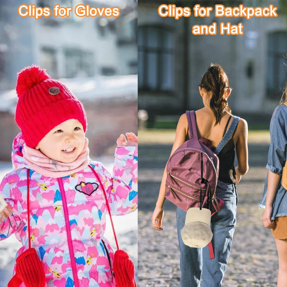 Versatile use as mask lanyard and glasses holder with hat clips