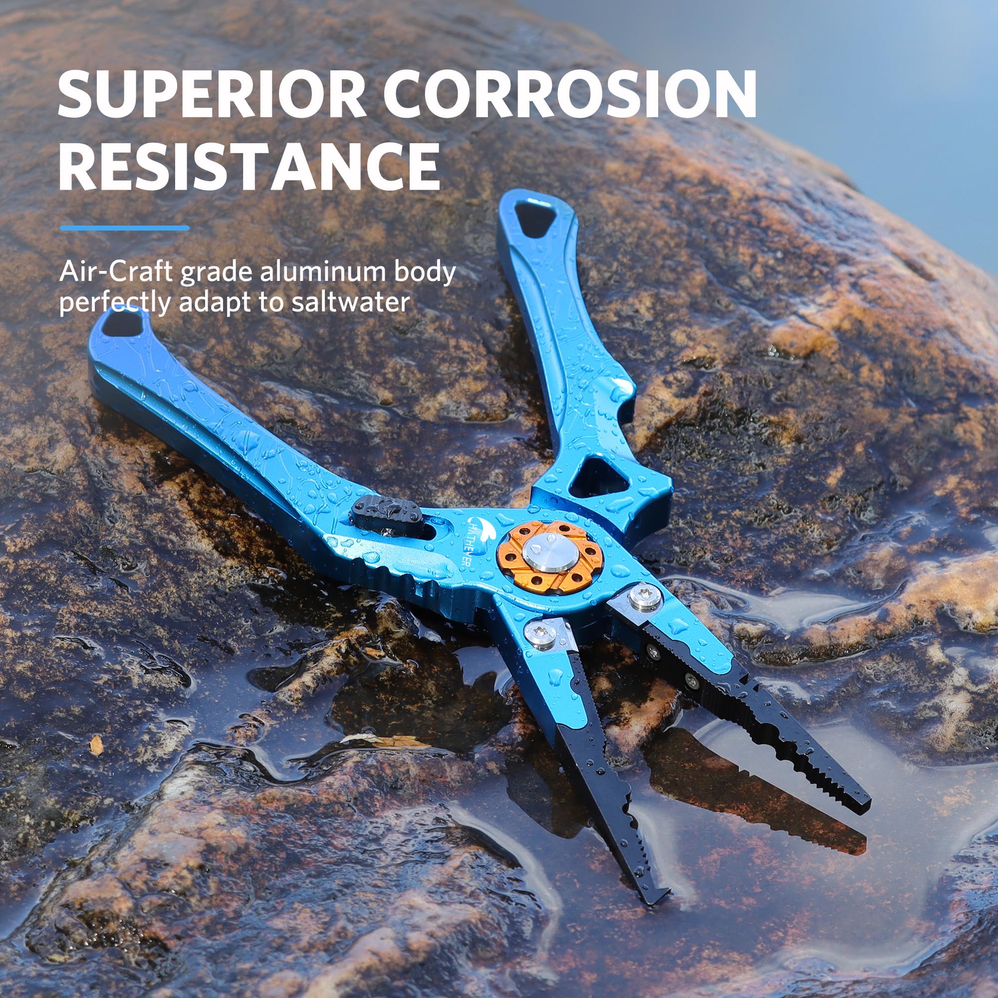 Aircraft-grade aluminum handle and compact design
