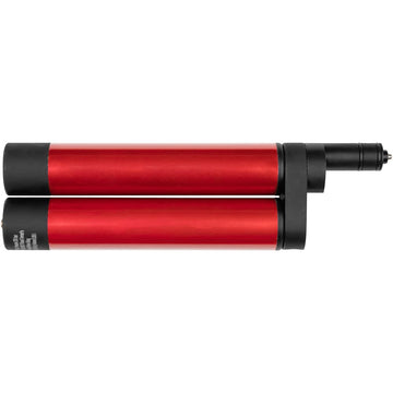 Hatsan Jet II dual red cylinder front view, quick-swap capability highlighted.