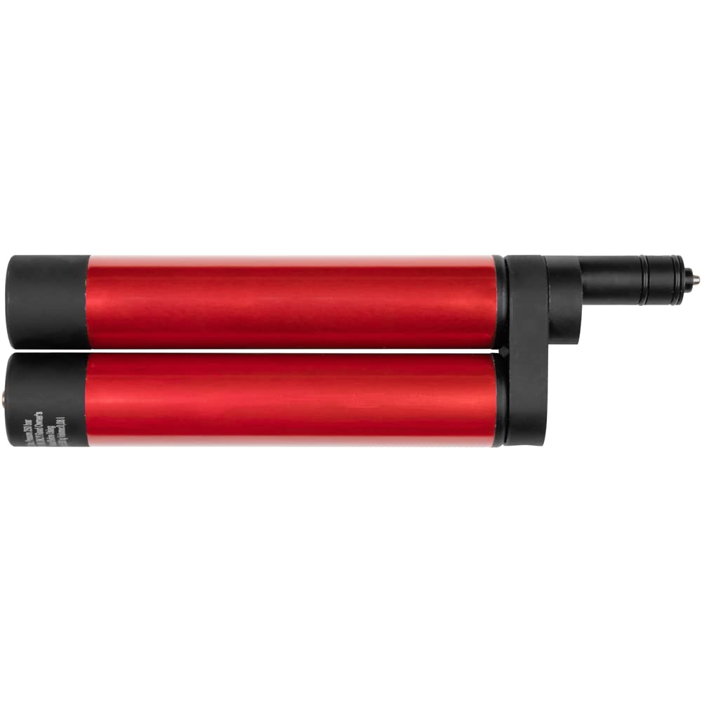 Hatsan Jet II dual red cylinder front view, quick-swap capability highlighted.