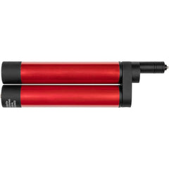 Hatsan Jet II dual red cylinder front view, quick-swap capability highlighted.