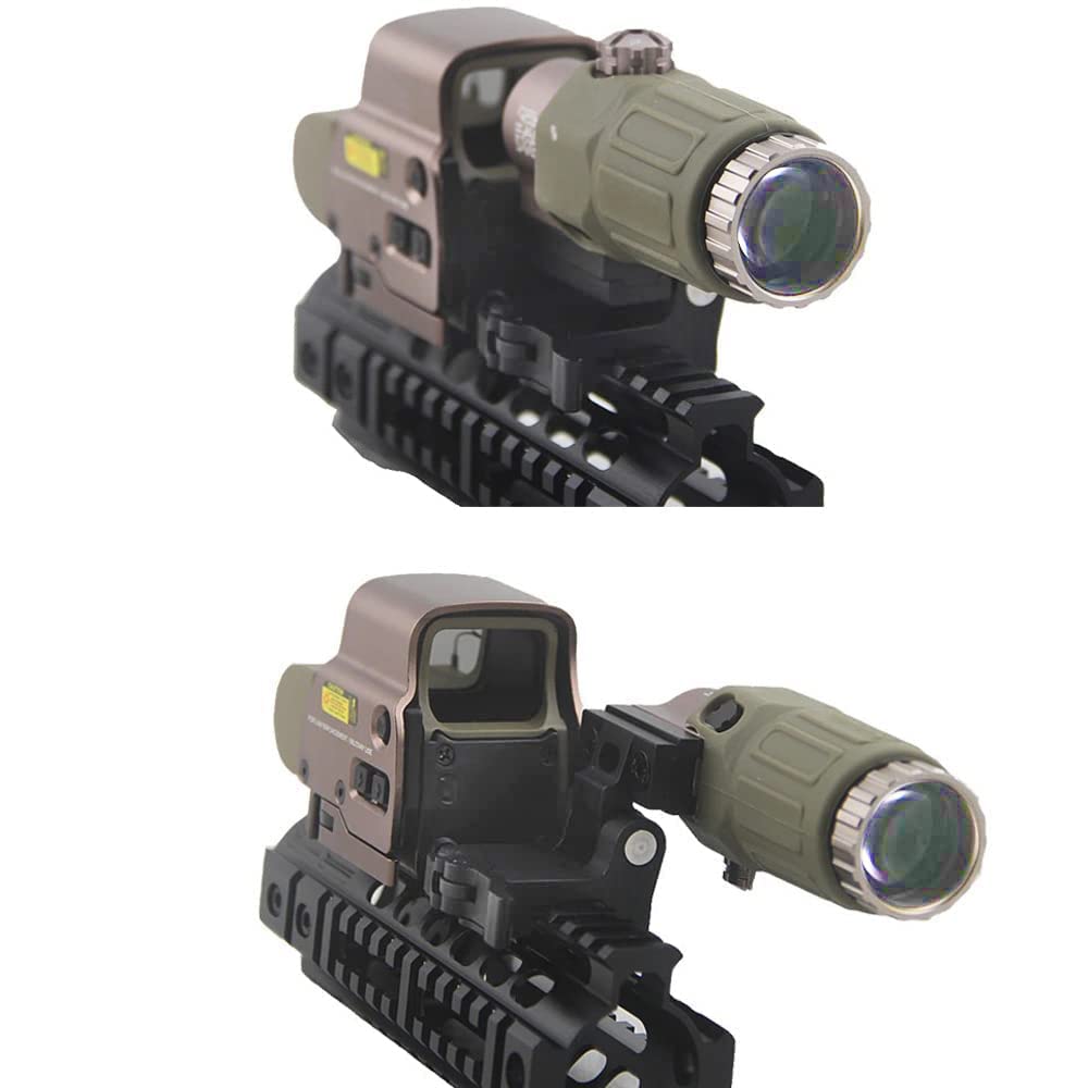HATSEN 558 20mm rail compatibility for easy setup on standard platforms.