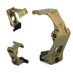 HATSEN magnifier mount in rugged 6068-T6 aluminum construction.