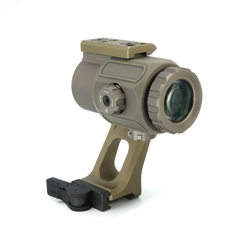 HATSEN magnifier mount centerline 2-91 inches for faster acquisition.