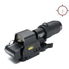 HATSEN holographic sight with red/green dots for fast aiming in variable light.