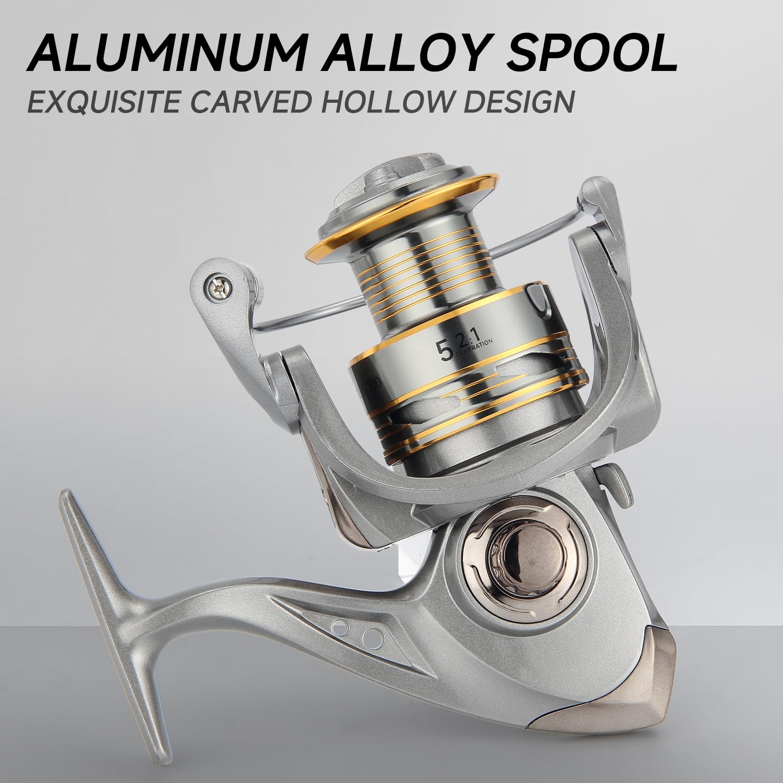 HAUT TON Spinning Reel 12000—smooth gear for saltwater monster fish.