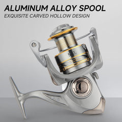 HAUT TON Spinning Reel 12000—smooth gear for saltwater monster fish.