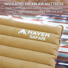 Haven Safari steel-spreader-bars reinforce stability for rugged campsites.