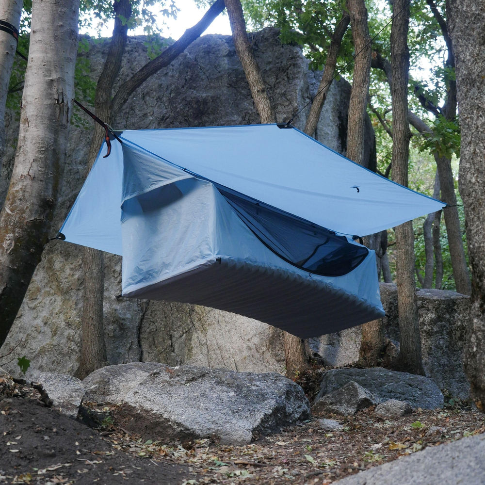Haven Tent XL tree straps pack shows quick, tool-free setup