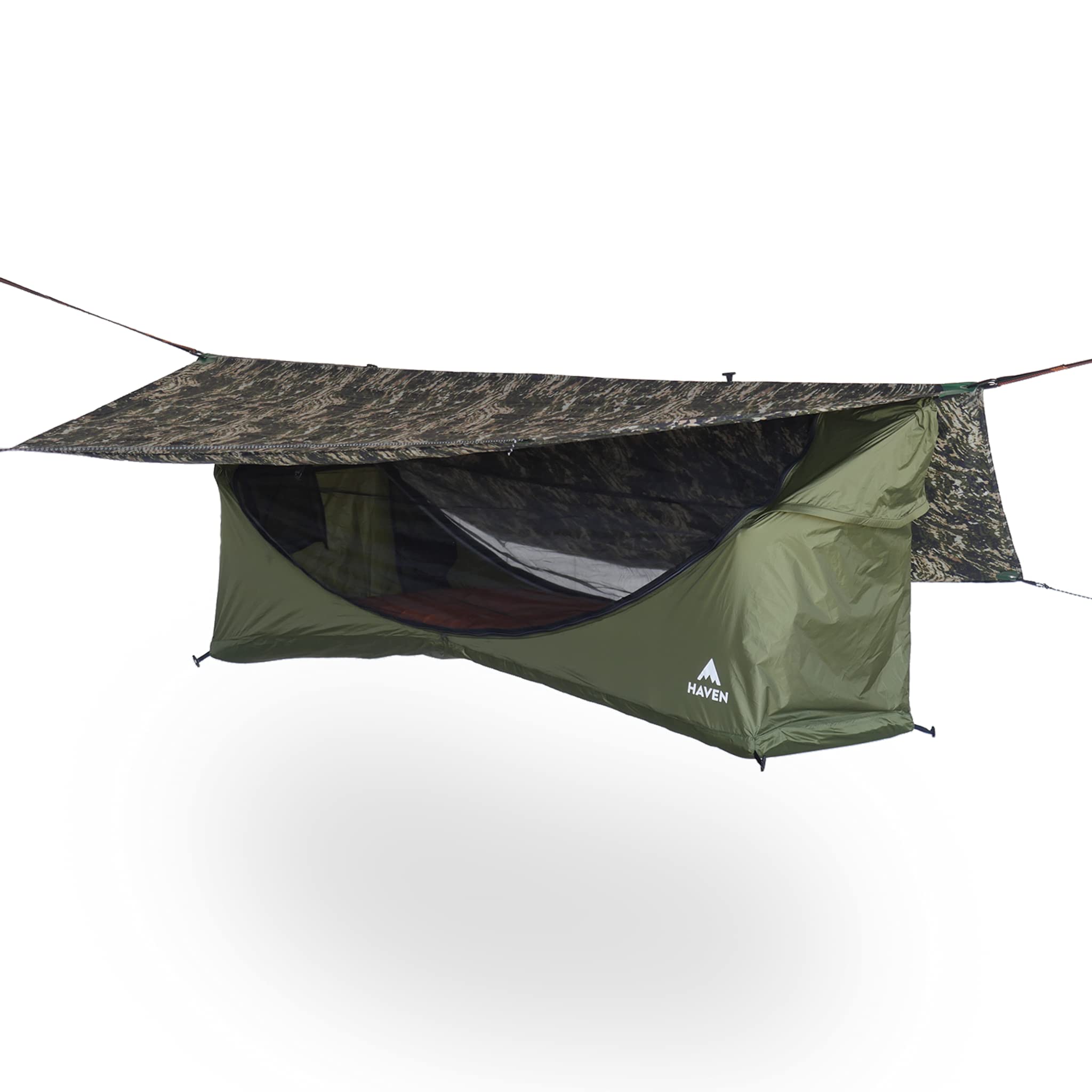 Haven Tents Haven Tent 210T Polyester Waterproof Coating keeping you sheltered.