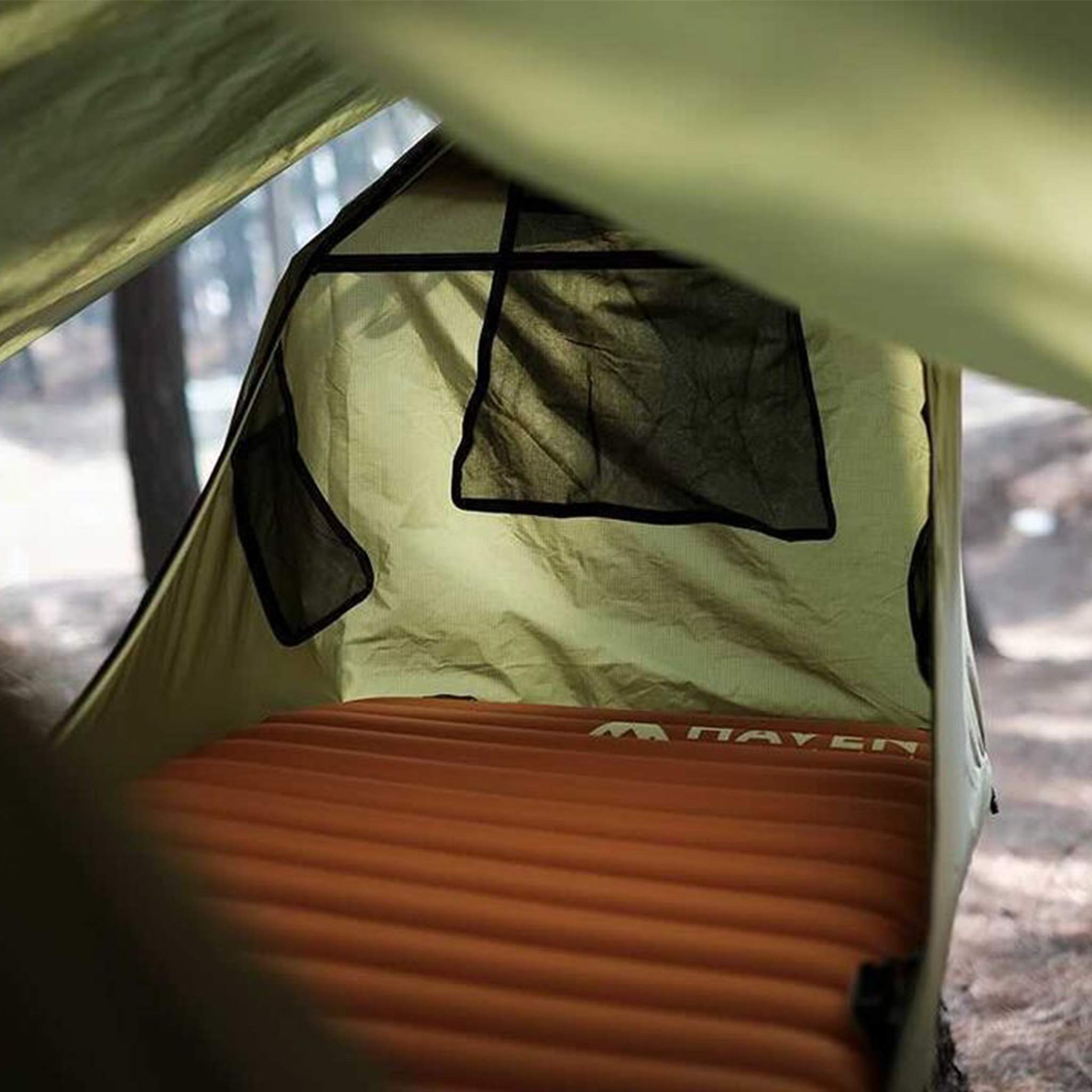 Haven Tents Original packaged sleep system image hinting turnkey camping readiness