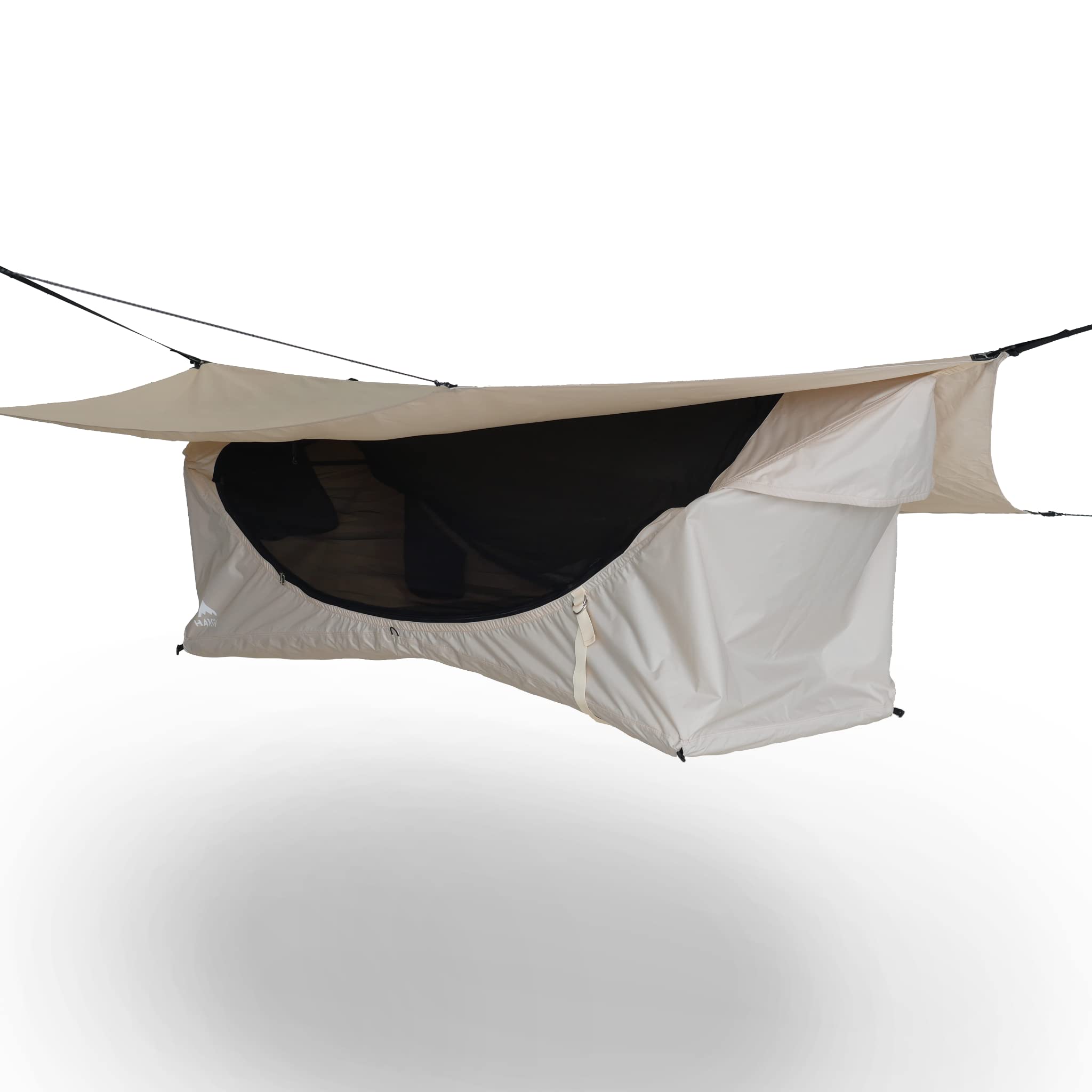 Haven Tents Safari insulated pad closeup shows warmth and sturdy support.