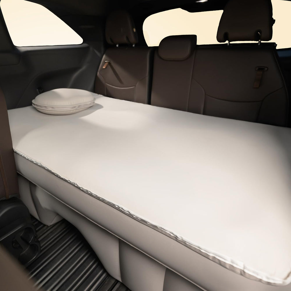 Havnby 3rd-row seat mattress setup for quick on-the-go comfort.