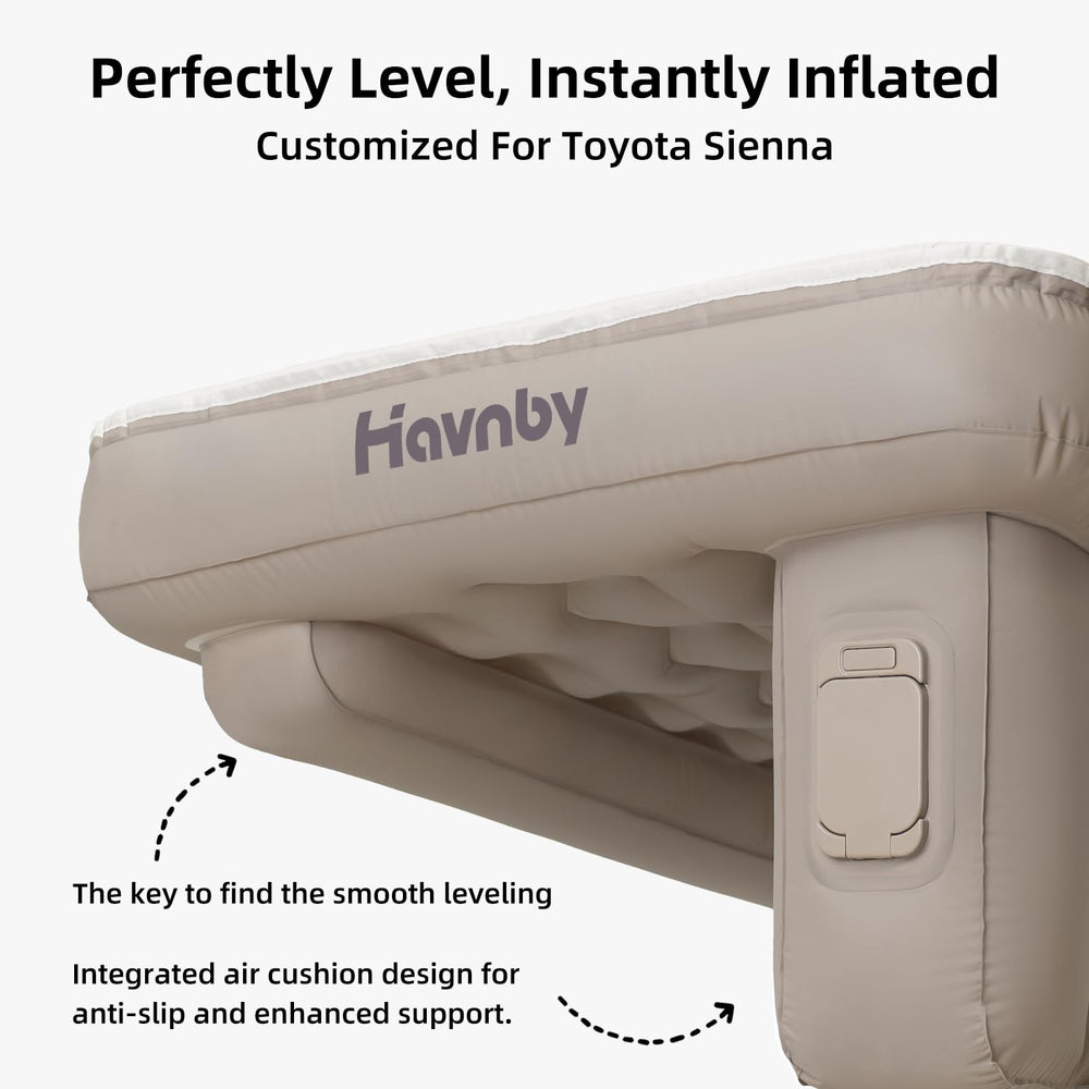 Havnby air foam structure detail showing cushion and air layer.