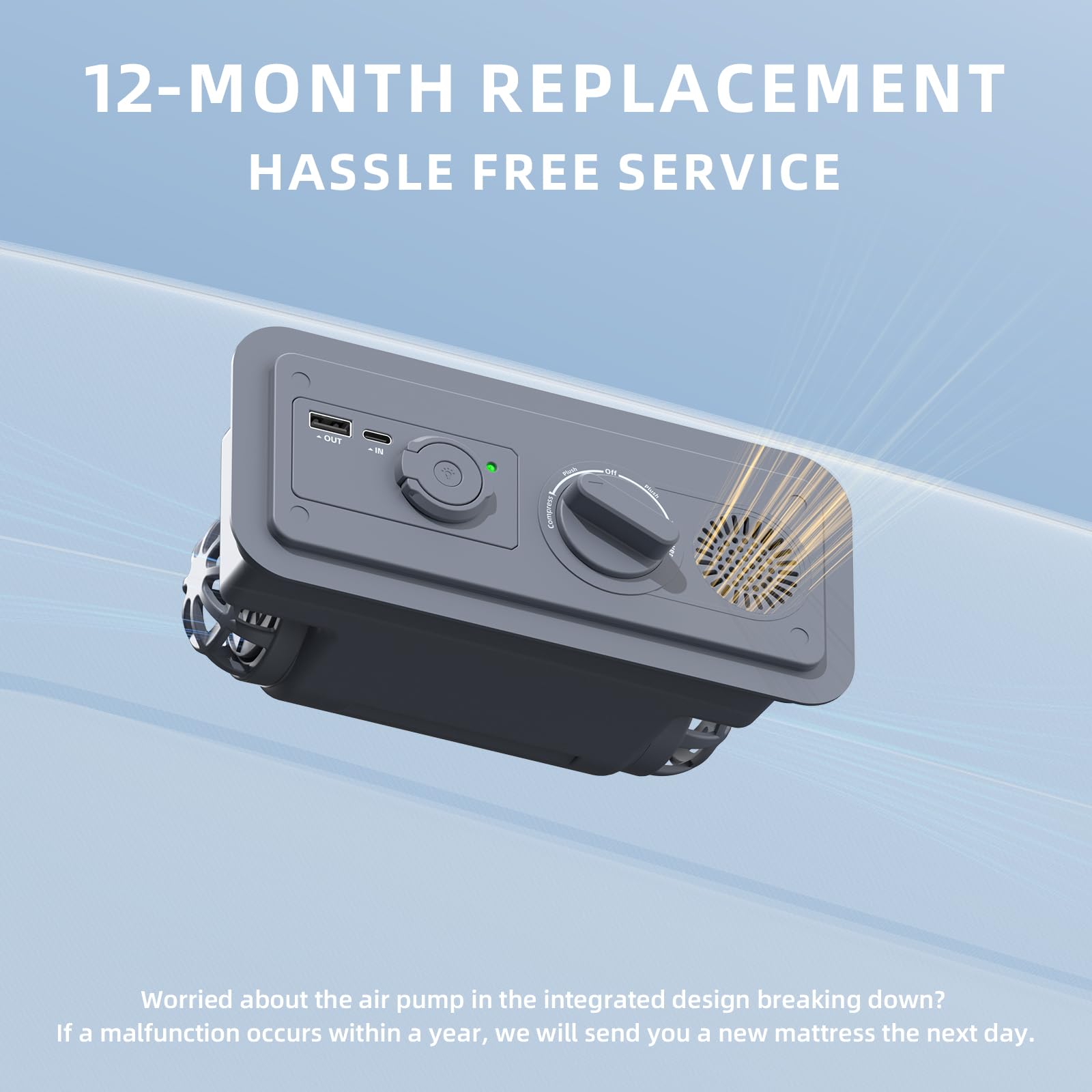 Havnby AutoLevel 5-year warranty offers long-term peace of mind.
