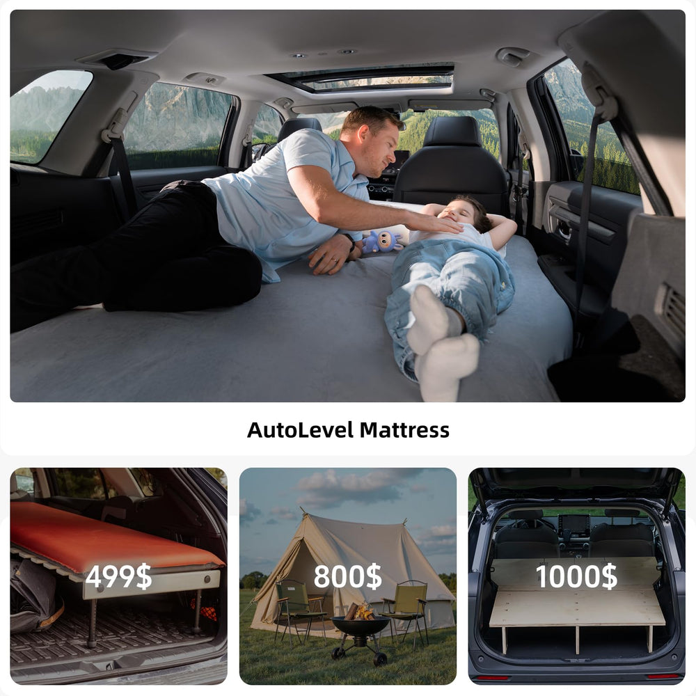 Havnby AutoLevel built-in pump inflates, deflates, and charges devices for convenience.