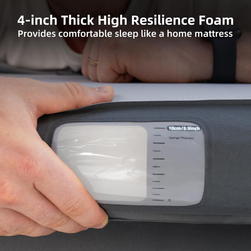 Havnby AutoLevel flat backseat setup keeps CR-V level for better rest.