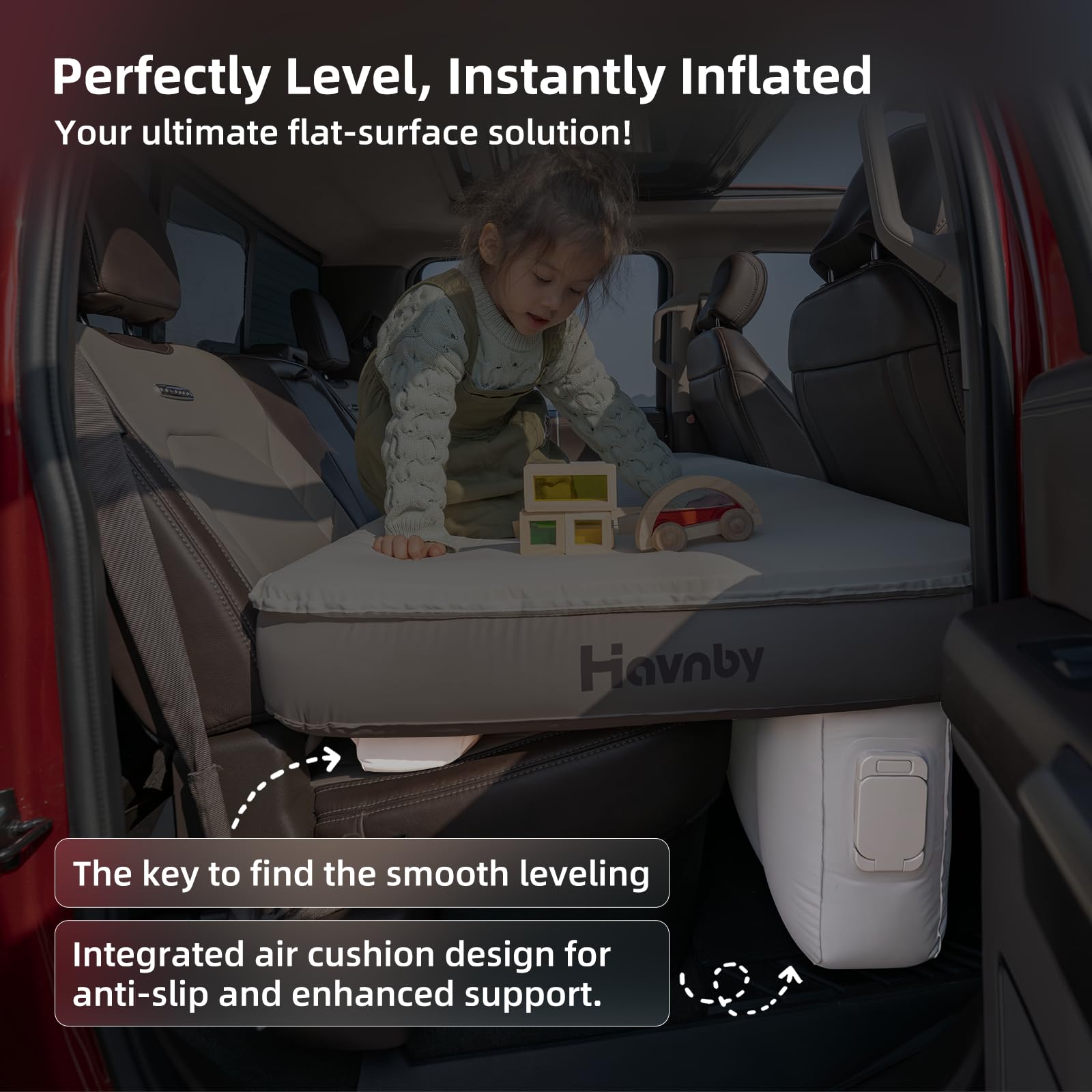 Havnby foam and air layer hybrid surface for RAM cab comfort