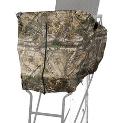 Hawk ladder blind kit setup on a stand enables quick, discreet entry.