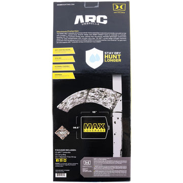Hawk ARC weatherproof anti-tear fabric withstands rugged hunting weather