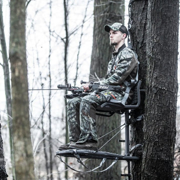 Hawk Cruzr welded 24x30 platform delivers solid stability with silent operation.