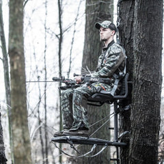 Hawk Cruzr welded 24x30 platform delivers solid stability with silent operation.