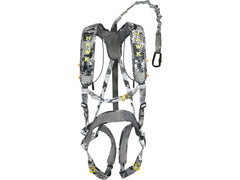 Hawk Elevate Lite harness with forest setup showcasing comfortable, secure fit.