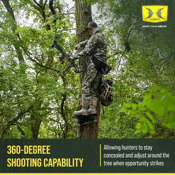 Hawk Helium Hammock Platform 300-lb rating supports versatile gear and payload.