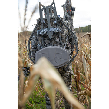 Hawk Helium XL full-body safety harness included for elevated safety.
