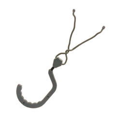 Silent Grip Hook with non-slip grooves on Hawk Hookster