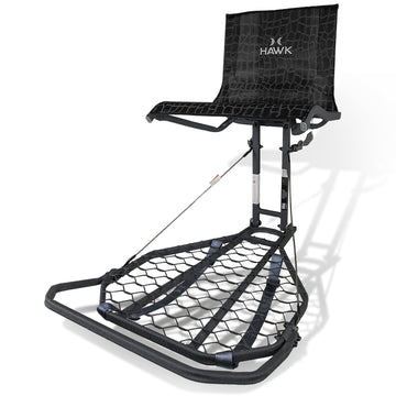 Hawk KickBack LVL platform 24x30 provides rock-solid stability for comfortable sits