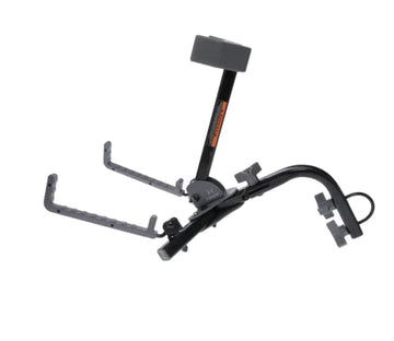 Hawk Kwik-Grab Crossbow Stand includes treestand adaptor and hardware.