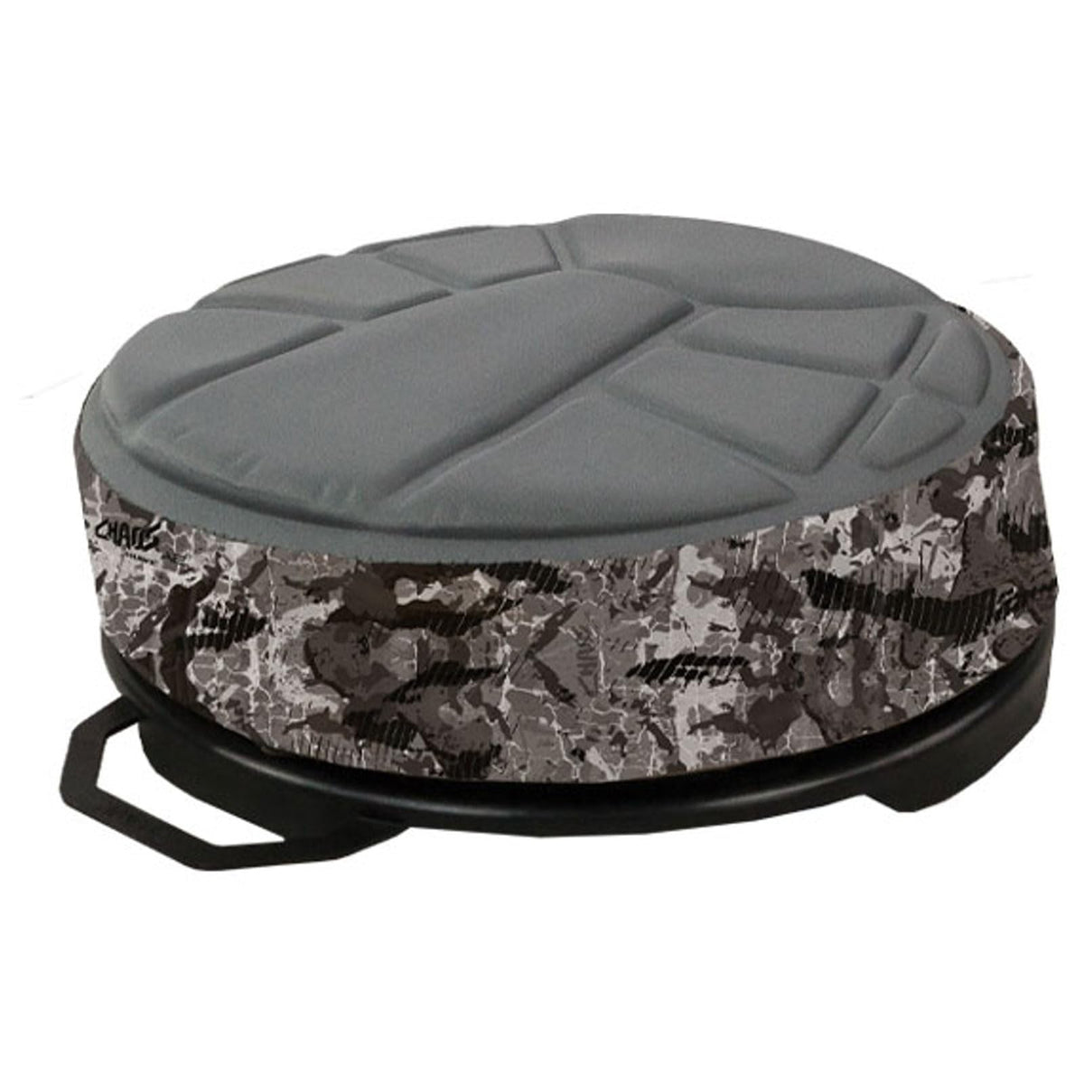 Hawk memory foam bucket seat attached to a bucket for comfortable support.