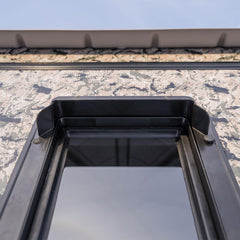 Hawk Office Box Blind floor pad detail demonstrates sound-dampening in action.