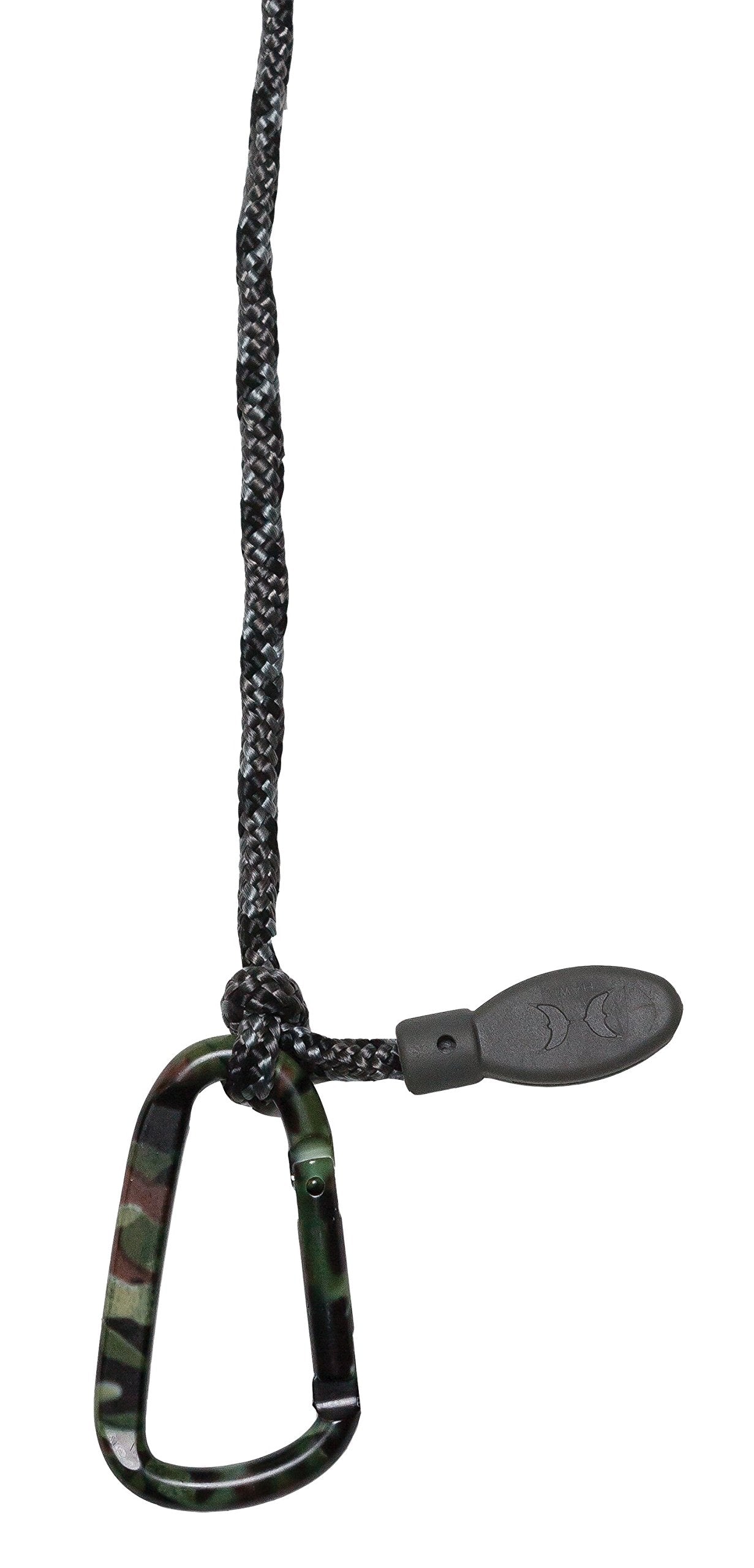 HAWK PERFORMANCE Alum-Tech carabiner attachment shown for quick gear security.