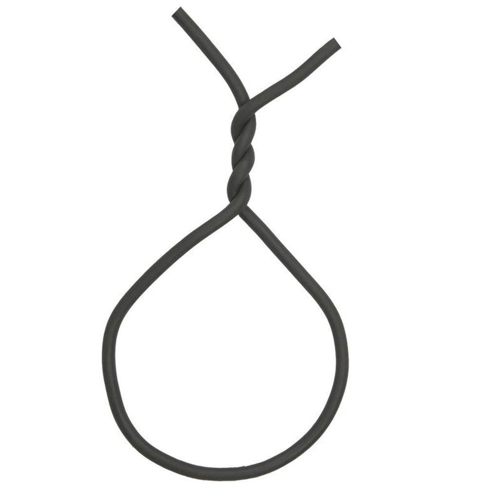Rubber-coated steel wire for camping and outdoor securing