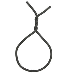 Rubber-coated steel wire for camping and outdoor securing