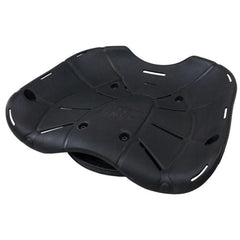 Hawk Treestands 360-Degree Ergo Buck Seat angled pose shows contoured back support.