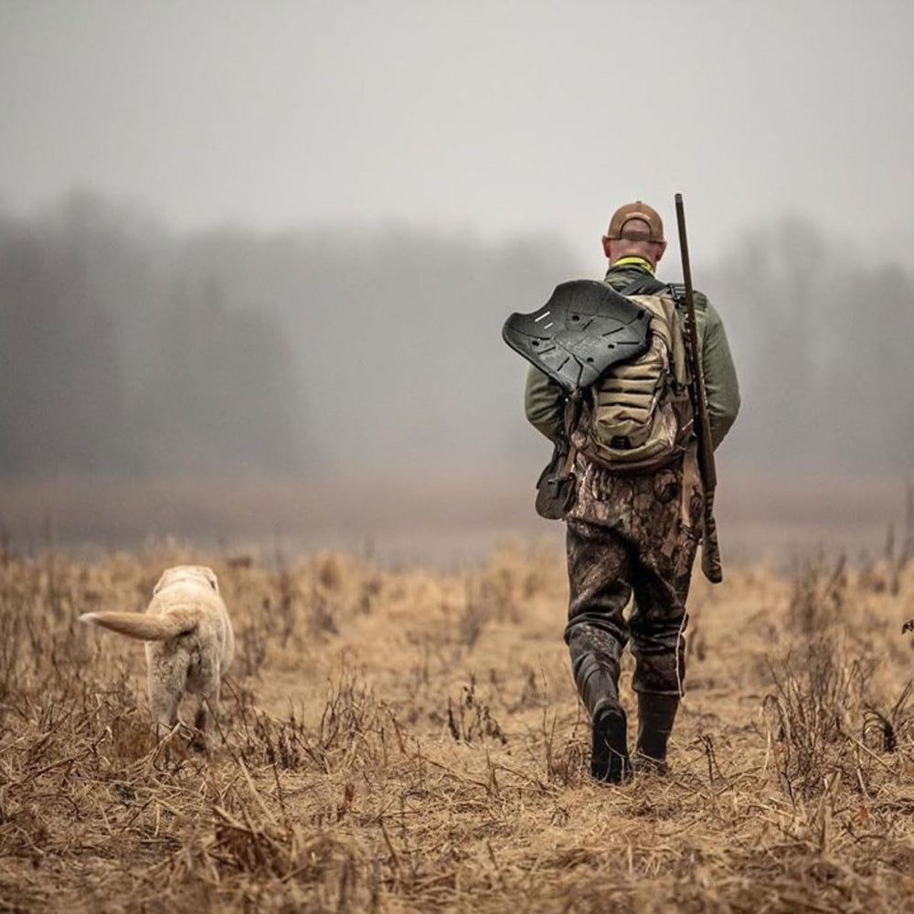 Hawk Treestands Ergo Buck Seat compact design for easy packing.