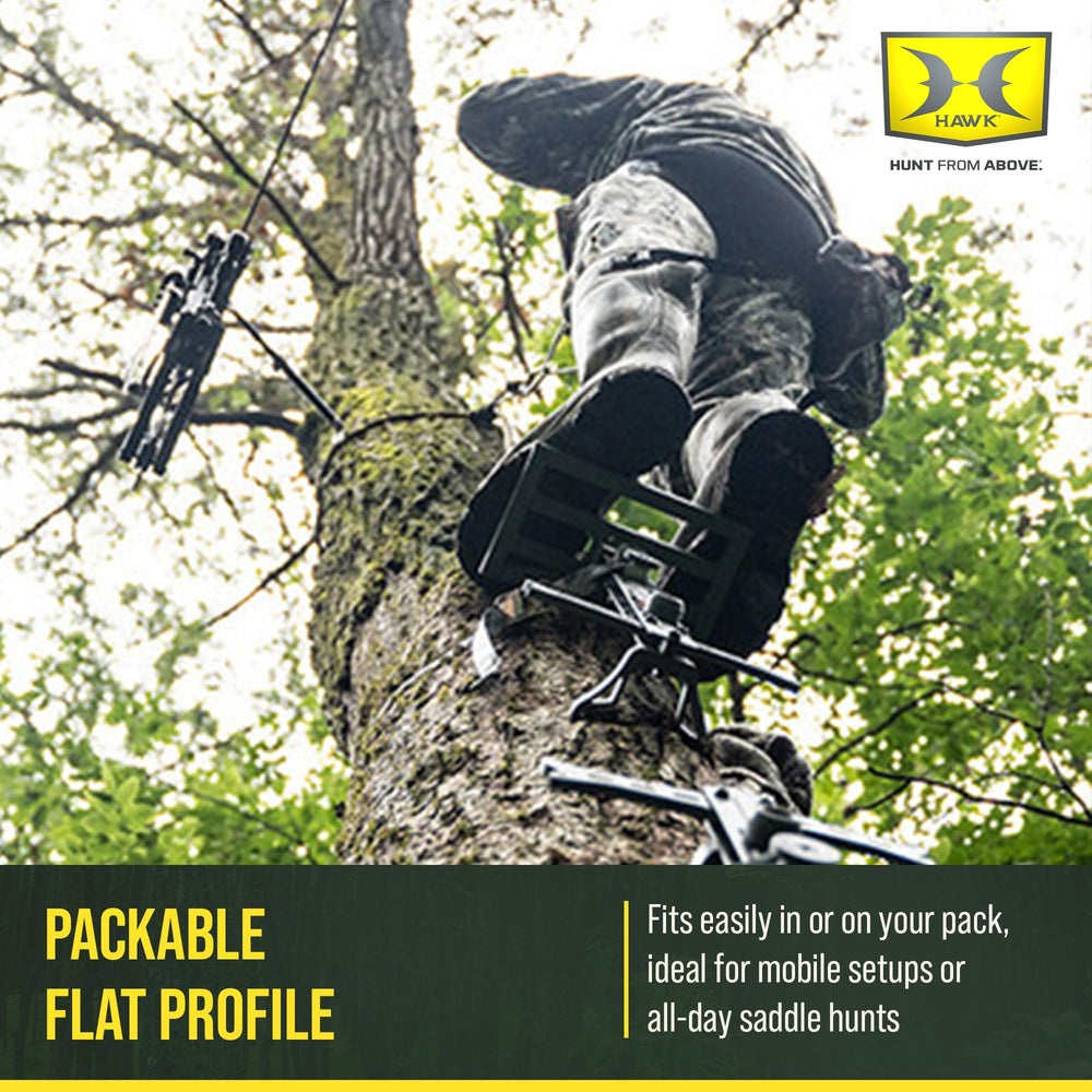 Hawk Ultimate mobile setup with snap pins enables quick, secure deployment.