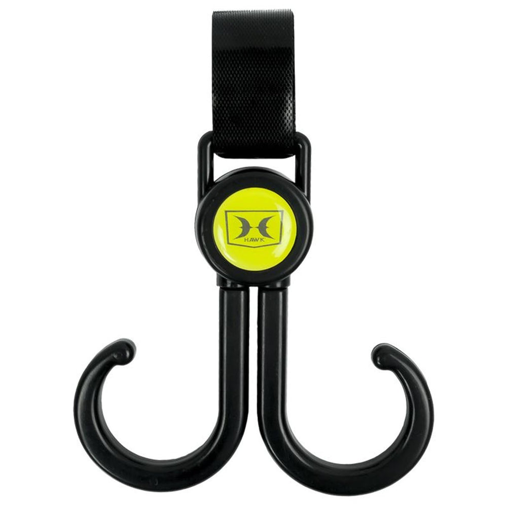 Hawk Xtendible Tree Arm with Silent-Grip hook for silent gear hanging.