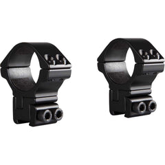 Hawke two-piece 30mm scope rings for precise alignment and secure mounting.