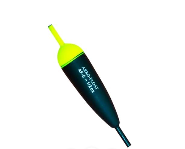 Hawken AF50012HV aero-foam slip float with stems enables precise depth control on light tackle