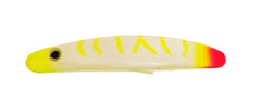 Hawken Fishing Spin Dawg 3.0 Candy Corn lure, high-visibility color for attracting bites.