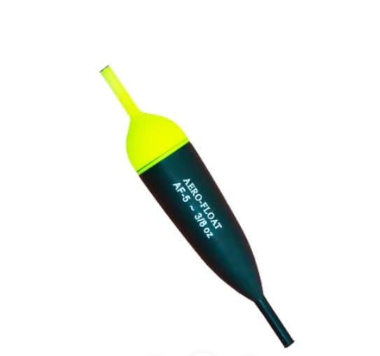 Hawken AF50038HV aero-foam slip float with stems for precise depth control and sensitive bite detection